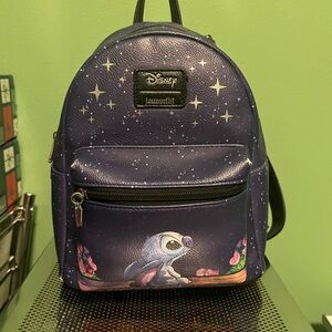Loungefly Disney Stitch Starry Mini Night Backpack - Blue